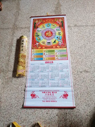 Calendario cinese 2013 Ristorante Shang Hai