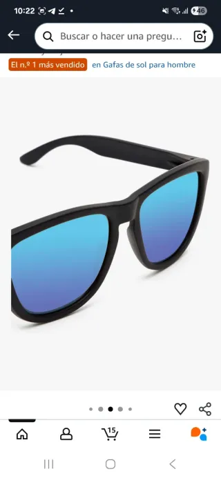 Gafas de sol Hawkers black sky  polarizadas