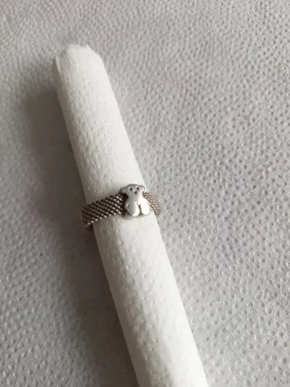 Anillo Tous Oso Plata