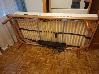 Cama articulada ortopédica electrica con colchón