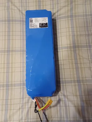 Batería Patinete Eléctrico 60 vt 30 ap totalmente