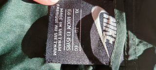 Cazadora cortavientos Nike verde juvenil