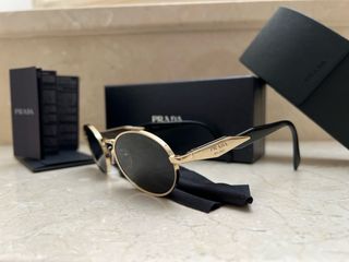 Gafas de Sol Prada Mujer Hombre Dorado Negro