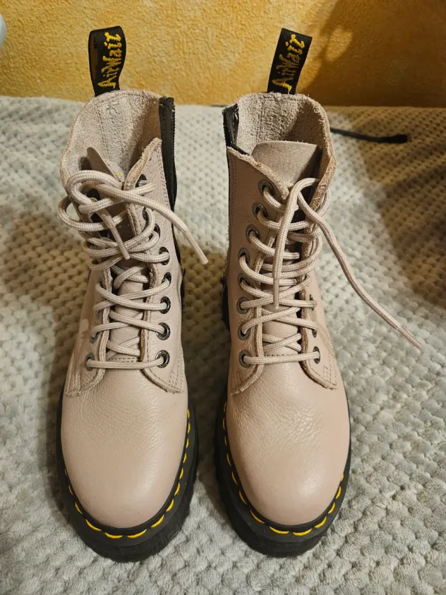 Botas Dr. Martens, Jadon III Vintage Taupe