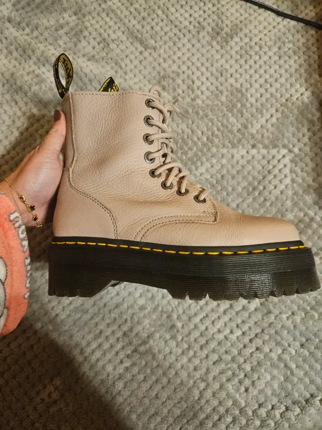 Botas Dr. Martens, Jadon III Vintage Taupe