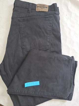 Pantalón Wrangler Negro Recto