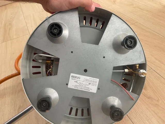 Brasero a gas domestico