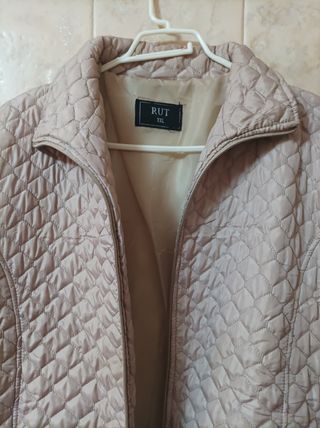Chaquetón acolchado RUT Beige Talla XXL