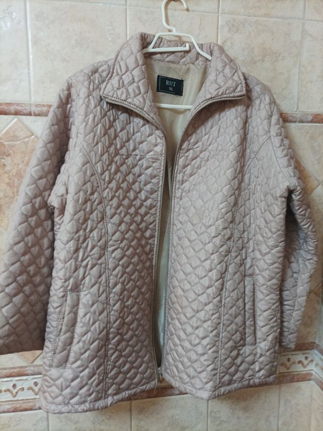Chaquetón acolchado RUT Beige Talla XXL