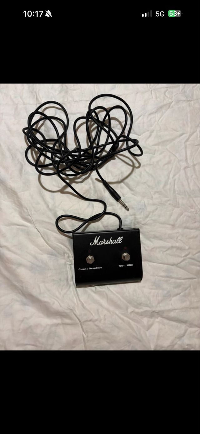 Pedal Marshall Clean/Overdrive OD1/OD2