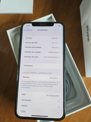 iPhone X Nero impeccabile