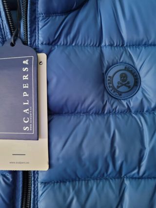 Chaleco plumífero Scalpers Talla S Azul