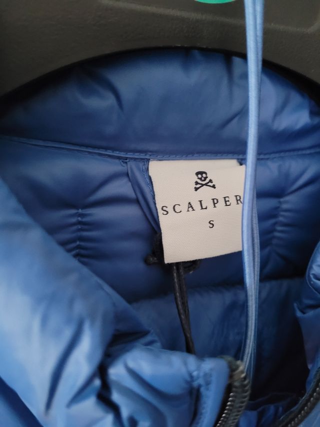 Chaleco plumífero Scalpers Talla S Azul