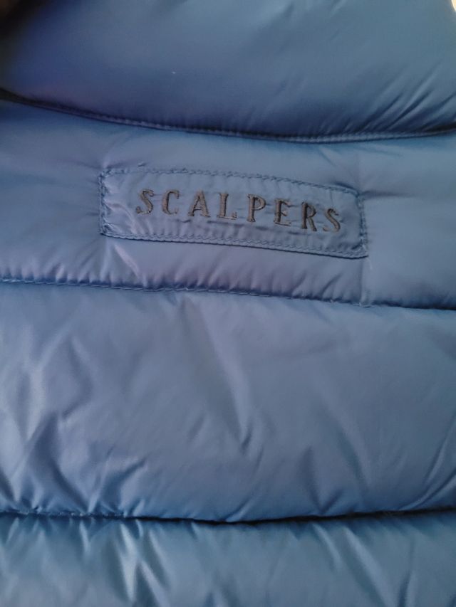 Chaleco plumífero Scalpers Talla S Azul