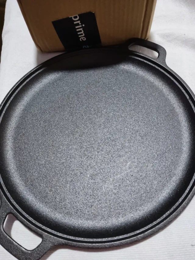 Plancha de hierro fundido sin estrenar