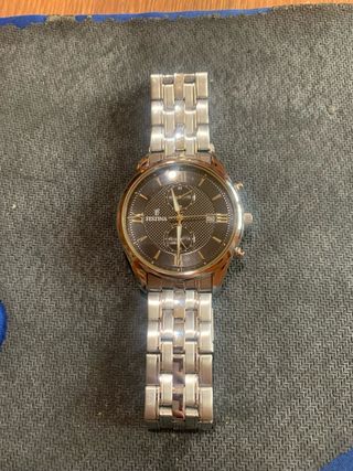 Reloj Festina F6854 Negro/Plata Sin Uso