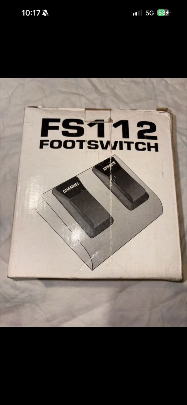 Behringer FS112 Pedal Doble