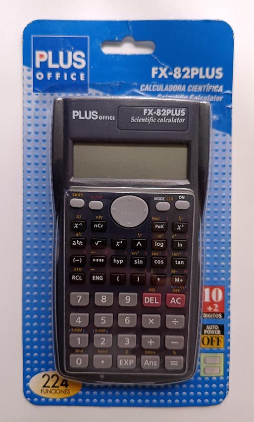 Calcolatrice scientifica PLUS OFFICE FX-82PLUS