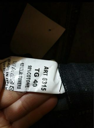 Pantaloni jeans denim donna nuovi Tg.40