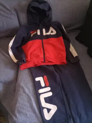 Chándal Fila Azul y Rojo de niño