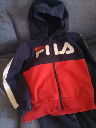 Chándal Fila Azul y Rojo de niño