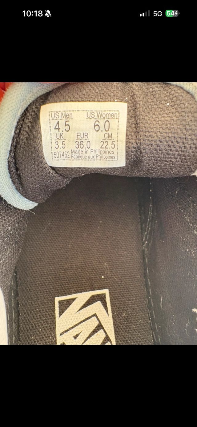 Vans Mujer Trainers Checkerboard Glitter