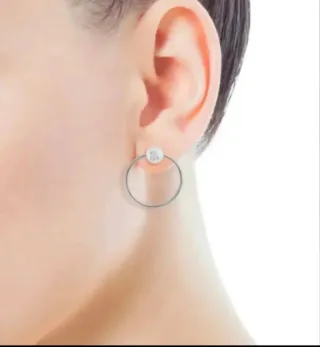 Conjunto de "Tous" en Plata: Collar y Pendientes