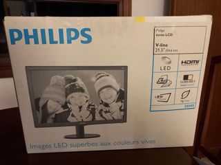 Monitor Philips 223V5 Negro