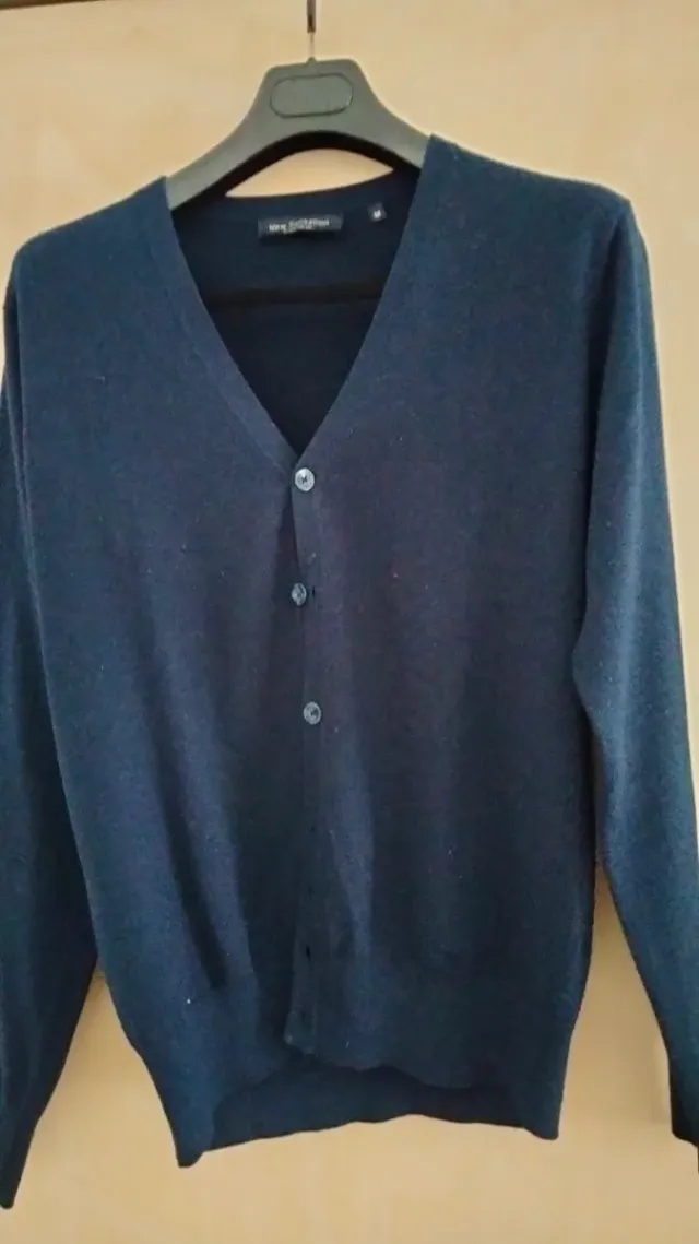 Cardigan Uomo New Collection Blu Taglia M