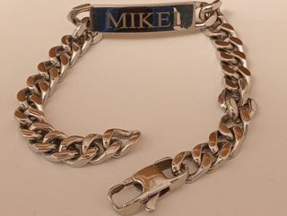 Pulsera esclava MIKEL grabada