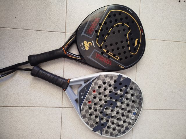Palas de pádel Yarara y Diablo