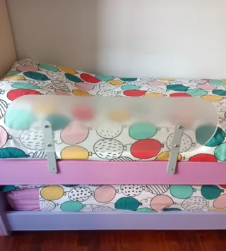 Sponda letto plexiglass