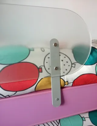 Sponda letto plexiglass