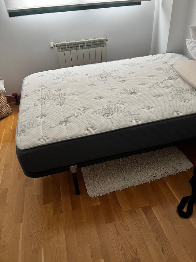 Colchón y somier 135cm