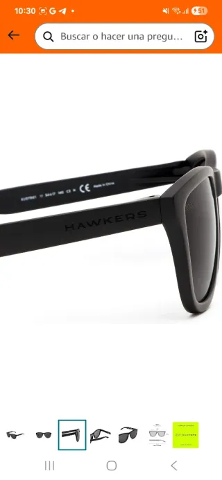 Gafas de Sol Hawkers BlackDark One Polarizadas