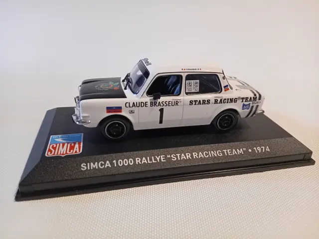 Simca 1000 Rallye Star Racing Team 1/43