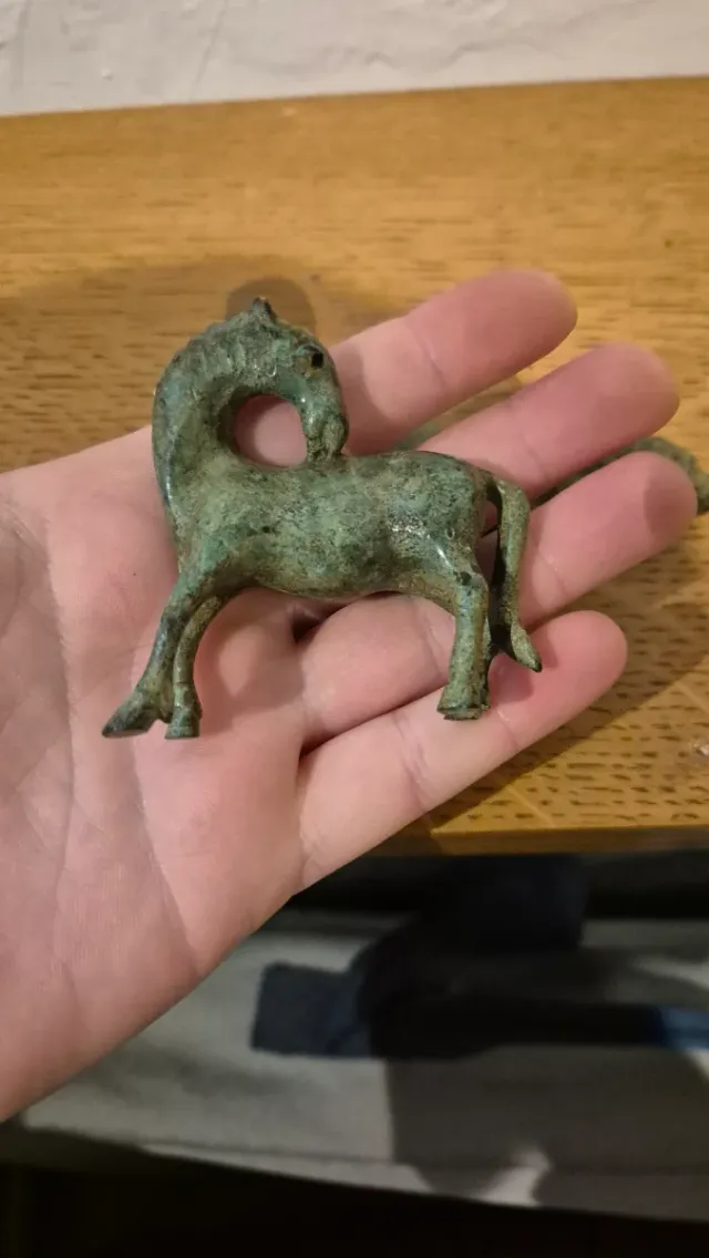 Figure di cavalli in bronzo