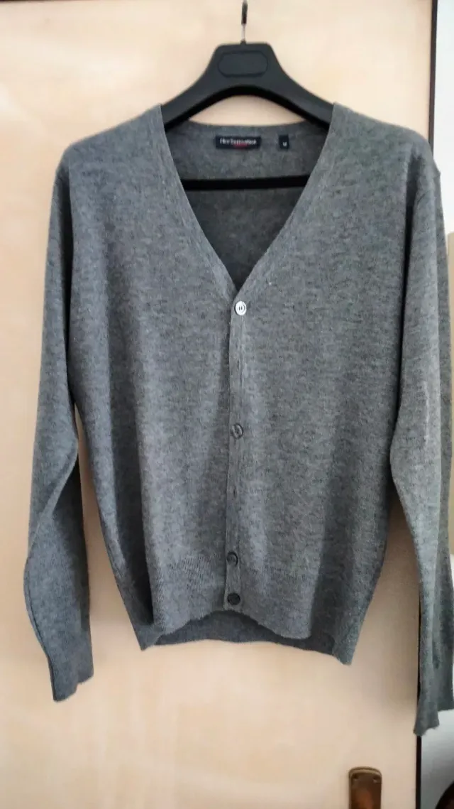 Cardigan  Uomo Grigio M