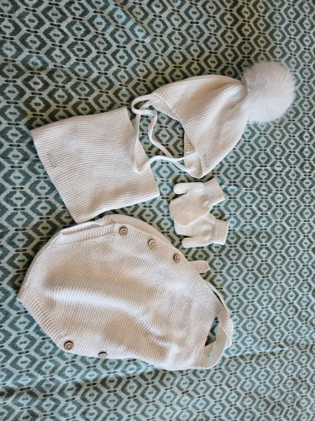 Conjunto Pangasa Bebé Blanco