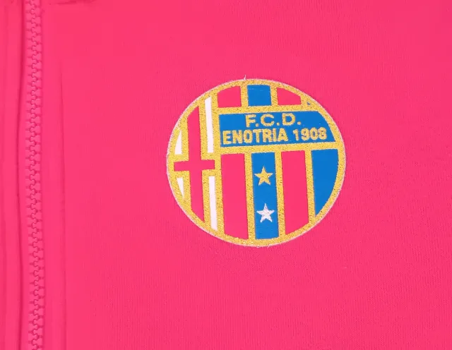 Felpa con cappuccio Nike rossa