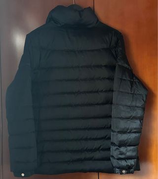 Parka plumón negra Talla L