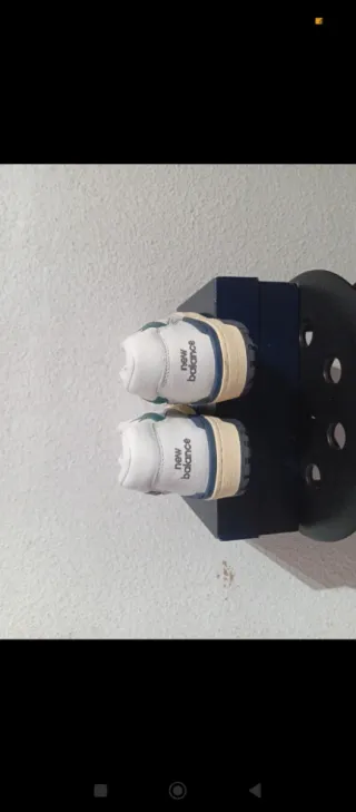 Zapatillas New Balance 550 Hombre Blancas/Verdes