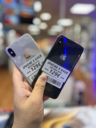 iPhone X 64GB Argento e Nero