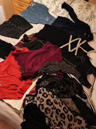 Lote Ropa Mujer: 20+ Prendas talla s/m.