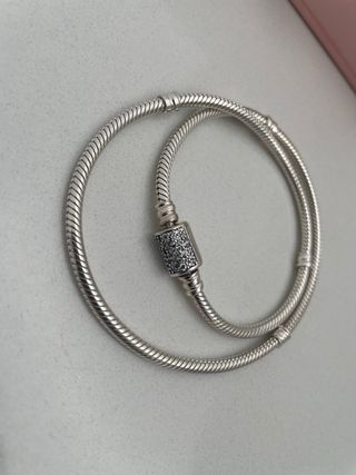 Pulsera Moments Doble Cadena Serpiente Pandora