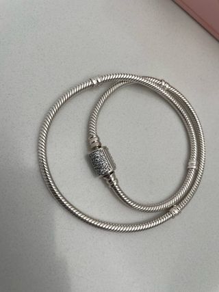 Pulsera Moments Doble Cadena Serpiente Pandora