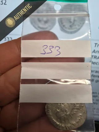 Denario Romano Trajanus Decius Argento-(Lec. Prov)