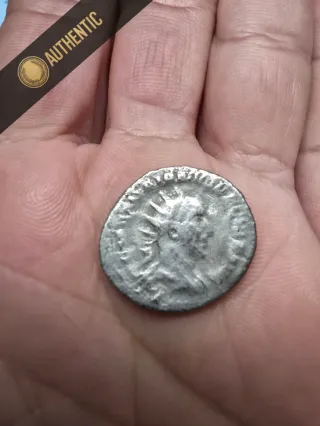 Denario Romano Trajanus Decius Argento-(Lec. Prov)