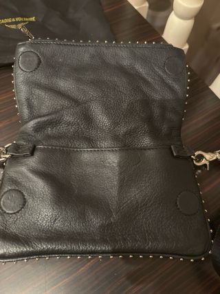 Bolso Zadig & Voltaire negro con cadena