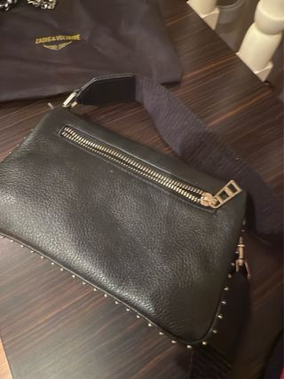 Bolso Zadig & Voltaire negro con cadena